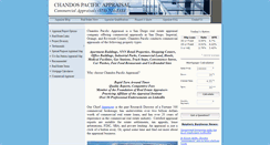 Desktop Screenshot of chandospacific.com